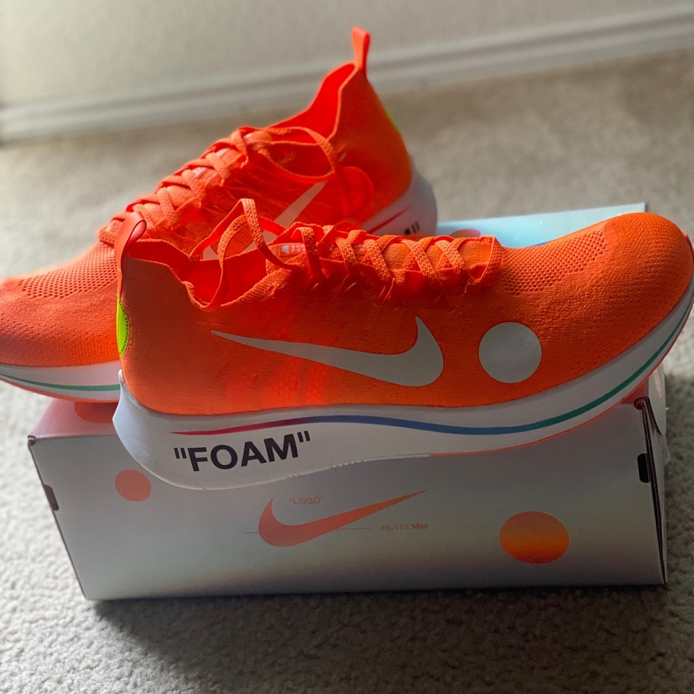 Nike Zoom Fly Mercurial FK / Off White - Picture 12 of 16